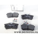 Jeu 4 plaquettes de frein arriere montage lucas Norauto NRP1319 pour ford focus fiesta 5 6 V VI