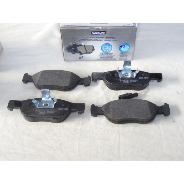 Jeu 4 plaquettes de frein avant montage teves Norauto NRP1056 pour alfa romeo 145 146 fiat barchetta brava bravo punto 2 II mare