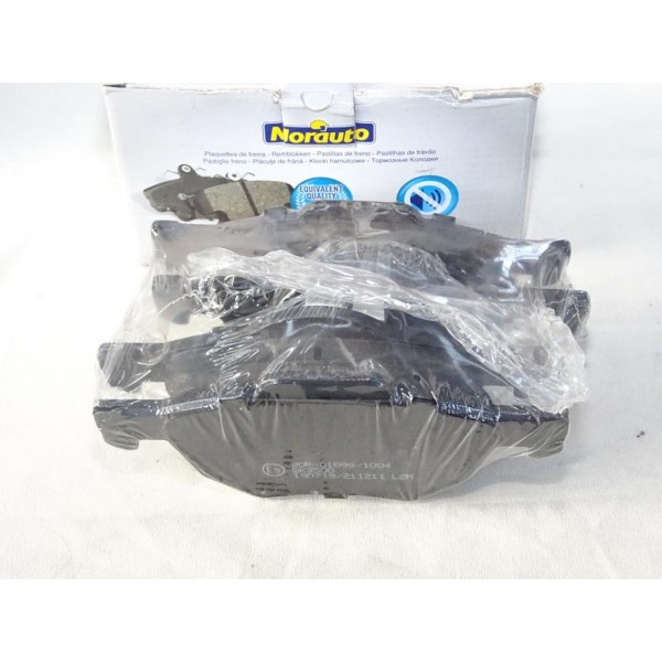 Jeu 4 plaquettes de frein avant montage teves Norauto NRP1704 pour honda accord 7 VII CL CM CN civic 10 X FC 