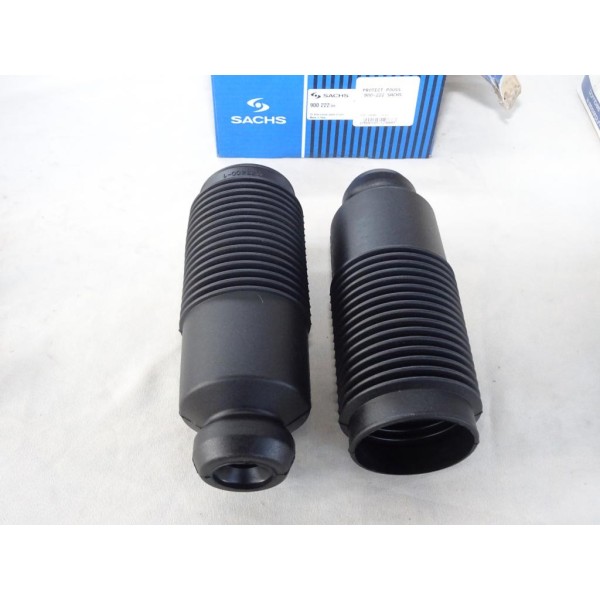 Jeu 2 soufflets protection poussiere amortisseur suspension avant Sachs 900222 pour opel agila B suzuki swift 3 III splash 