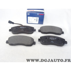 Jeu 4 plaquettes de frein avant montage brembo Bosch BP1417 0986494498 pour renault master 3 III opel movano B nissan NV400