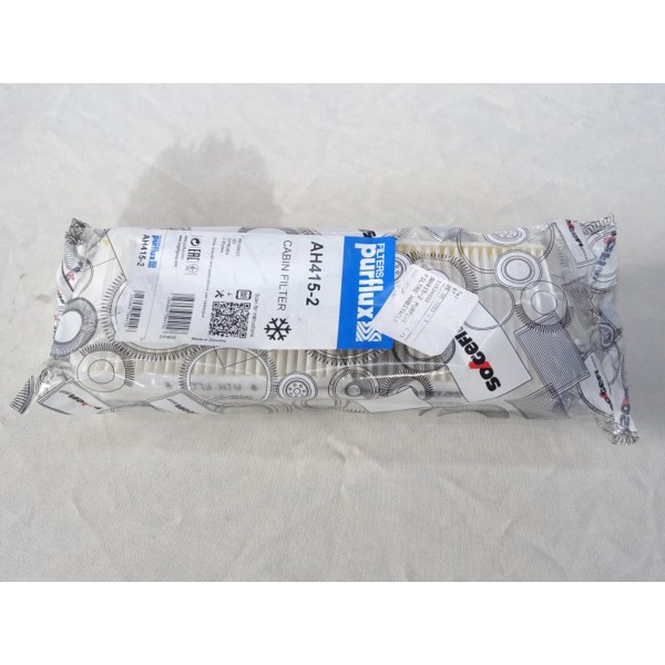 Jeu 2 filtres habitacle interieur Purflux AH415-2 pour citroen C-elysée peugeot 301 