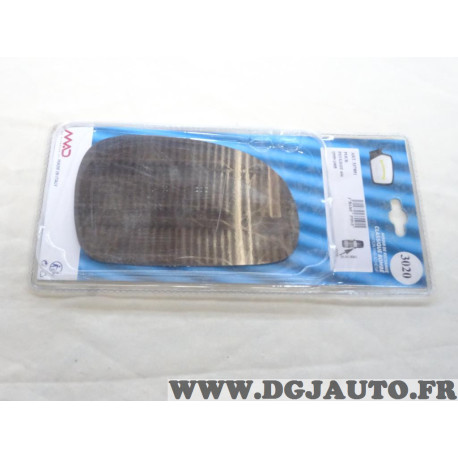 Vitre miroir glace retroviseur avant droit MAD 3020 537091 pour peugeot 406 de 1995 à 2005 