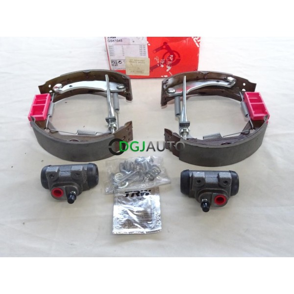 Kit frein arriere prémonté 180x40mm montage lucas TRW GSK1045 pour renault 19 R19 