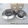 Jeu 2 disques de frein arriere plein 288mm diametre Ford 2013002 pour ford transit 7 VII tourneo custom V362 V363