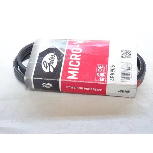 Courroie accessoire à nervures Gates 4PK905 pour renault kangoo 1 clio 2 II twingo citroen jumpy dacia logan sandero dodge carav