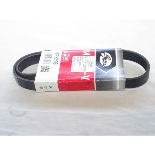 Courroie d'accessoire micro-V Gates 6PK905 pour audi A3 seat cordoba 1 ibiza 2 II inca leon toledo 2 II skoda octavia volkswagen