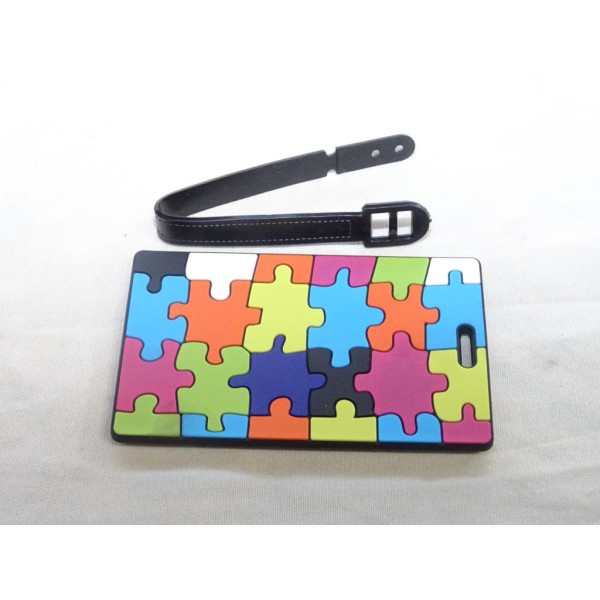 Etiquette identification bagage design puzzle Norauto 98550 NO0221 