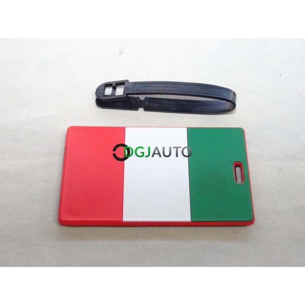 Etiquette identification bagage drapeau italien Norauto 98549 NO0220 