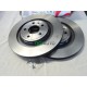 Jeu 2 disques de frein arriere ventilé 330mm diametre Brembo 09.B040.11 pour audi A4 A5 Q5 B8 