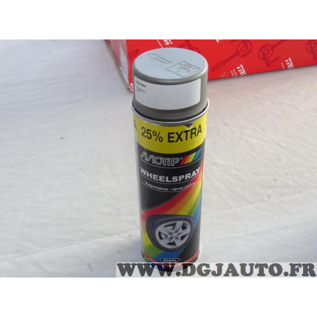 Aerosol bombe peinture jante 500ml DLU34/31 wheelspray Motip 04010NH 