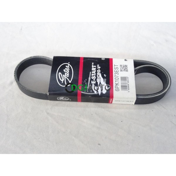 Courroie accessoire 6PK1073 Gates 6PK1073EST pour audi Q7 citroen C4 C5 DS4 DS5 jumpy 3 III opel grandland X zafira life vivaro 