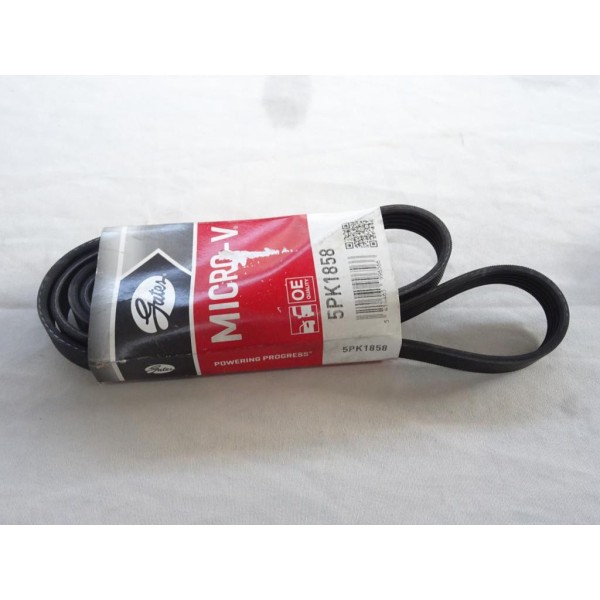 Courroie accessoire Gates 5PK1858 pour hyundai accent getz TB matrix FC kia cerato rio 1.5CRDI 1.5 CRDI diesel 