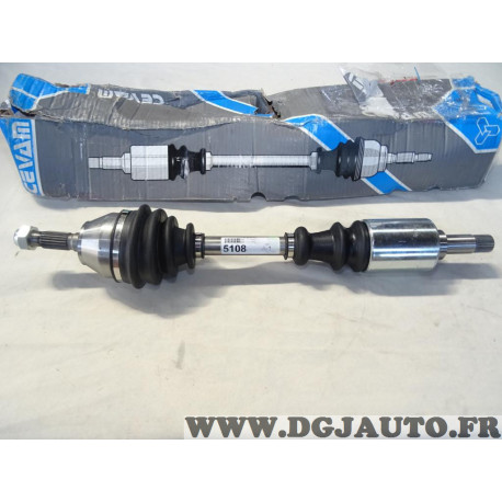 Cardan arbre de transmission 21/22 avant gauche Cevam 5108 pour citroen C15 peugeot 205 1.1 1.4 essence 