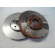Jeu 2 disques de frein avant ventilé 324mm diametre (oxydation) Brembo 09.9818.10 pour renault espace 4 IV vel satis 