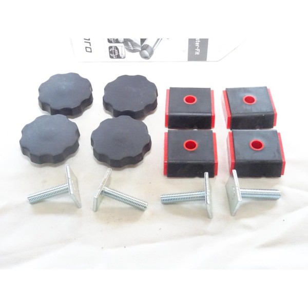 Kit adaptateur barres de toit pour rainure en T Hapro 29772 